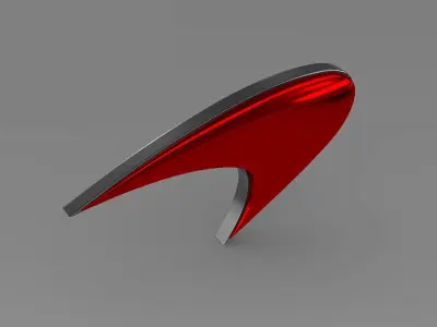 mclaren logo 3D model by Sergey