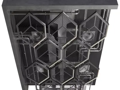 Ceiling 08 Low-poly 3D model