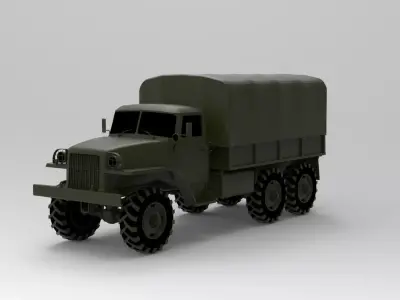 Military Truck 3D model order