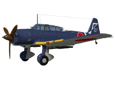 Ki51 Sonia 3D model purchase