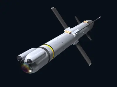Akeron LP Missile 3D model