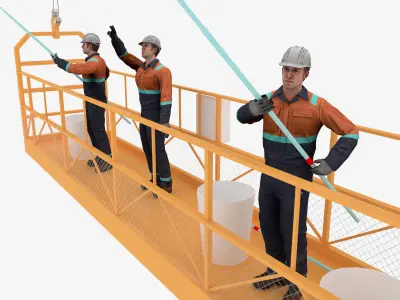 Gondola  Construction 3D model