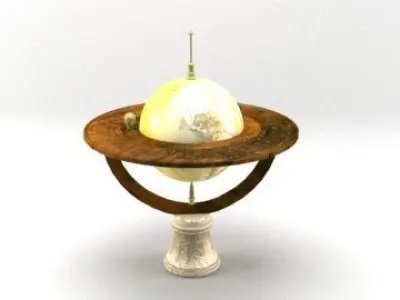 Giros spacecraft Free 3D model