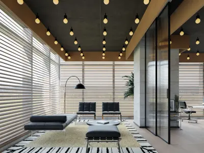 office interior 3D model 10