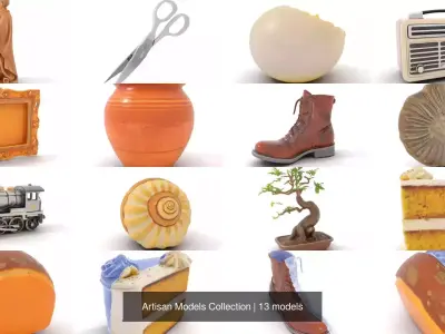Artisan Models Collection 3D Model Pack