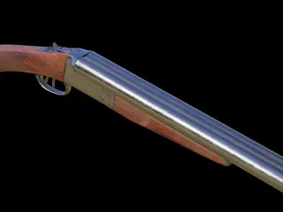 Shotgun 3D model order
