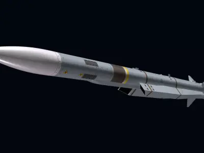 Meteor Missile 3D model
