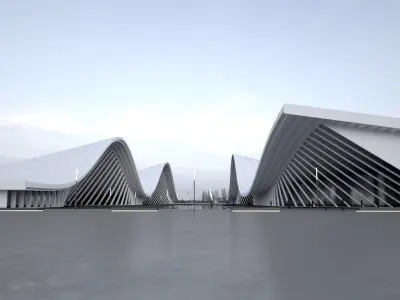 concept building 7 3D model