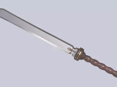 Gladius Low-poly 3D model