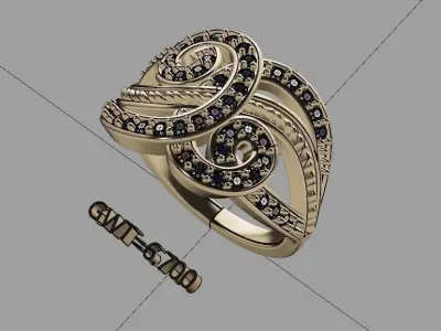 FASION RING 3D model 33