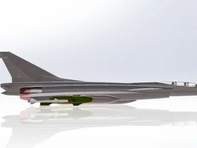 Military Plane 3D model