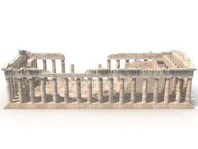 Parthenon 2 3D model