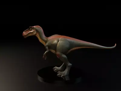dinosaur 3D print model 4
