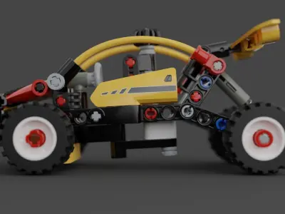 LEGO Technic 2020 - Buggy 3D model