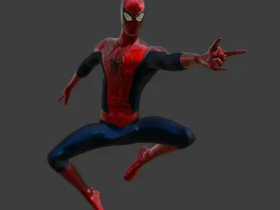 Spider-Man spider man Low-poly 3D model