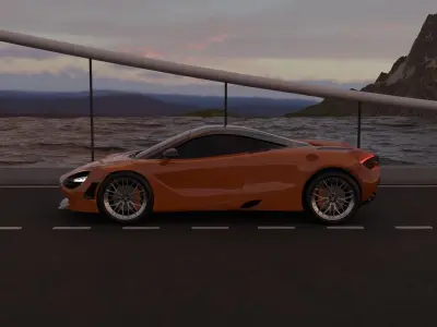 car car mclaren supercar 3D model