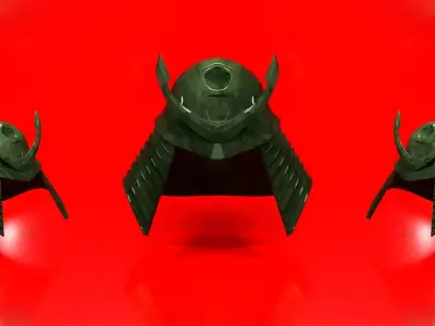 Warrior helmet  3D model