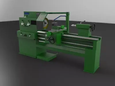 TURNING LATHE Free 3D model