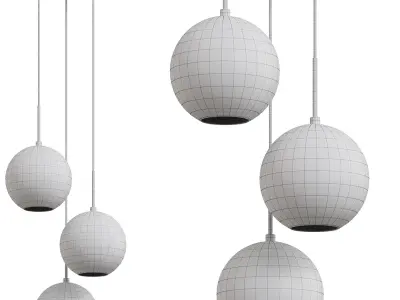 Light Globe Cluster  3D model