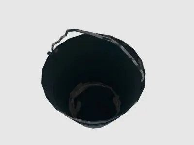 rusty Bucket  Free low-poly 3D model