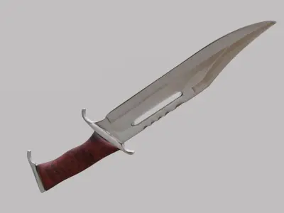 Hunt Knife 3D model