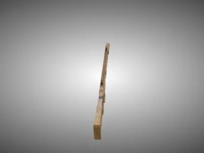 Rifle Model Low-poly 3D model