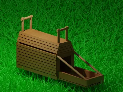 bird feeders Free low-poly 3D model