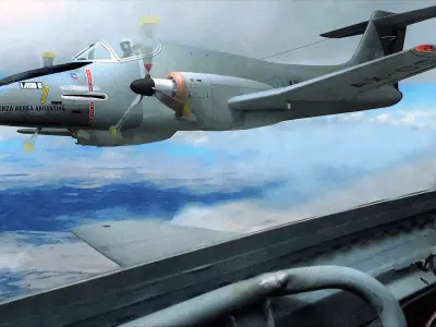 IA-58C Pucara  Free 3D model