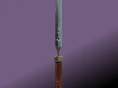 Sharp Knife 3D model