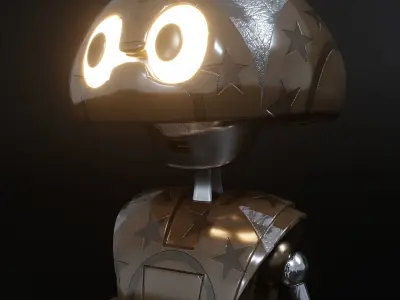 Robot 3D model 79