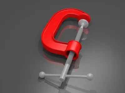 G - CLAMP 3D model