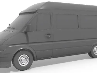 Mercedes Sprinter 2006  3D print model