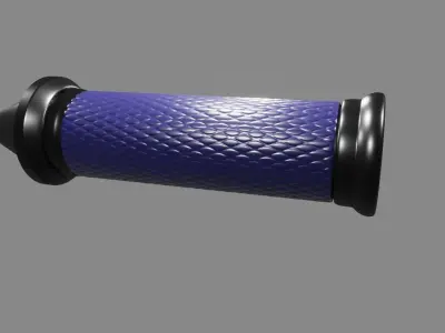 Bike Handlebar Low-poly 3D model