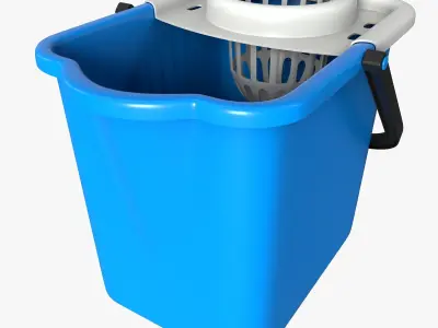Mop bucket 3D model