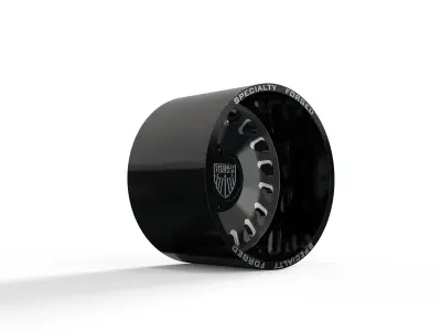REAR SPECIALITY FORGED D001 WHEEL 3D MODEL 3D model