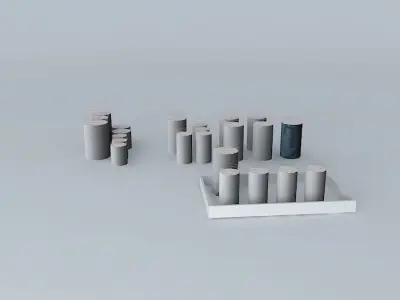 Lubrizol Tanks North East Free 3D model