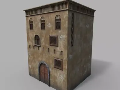 Estern house 3D model purchase