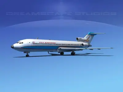 Boeing 727-200 Eastern Airlines 1 3D model