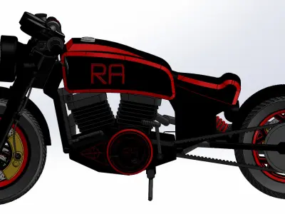 cruise bike 3D model