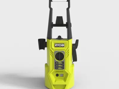 HIGH PRESSURE WASHER Low-poly 3D model purchase