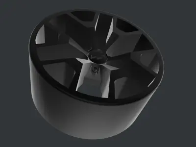 OEM wheel GMC Sierra 3D print model