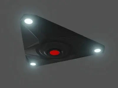 TR3-B Version-2 Low-poly 3D model