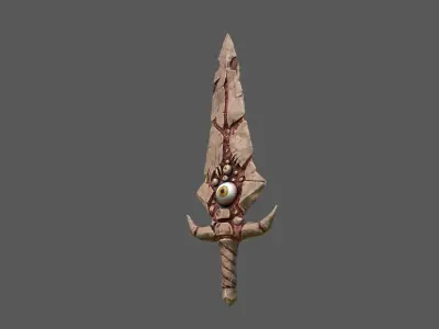 Ancient Legends Sword Low-poly 3D model