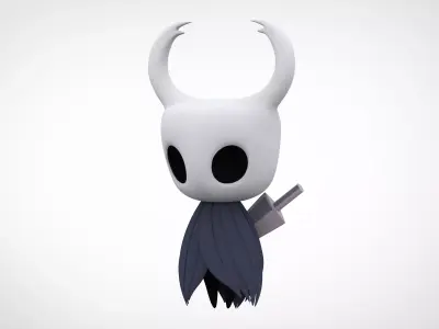 Knight Low-poly 3D model get