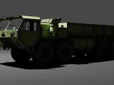 M997 Hemtt Oshkosh truck 3D print model
