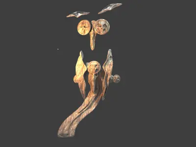 Macabra skeleton armour 3D model