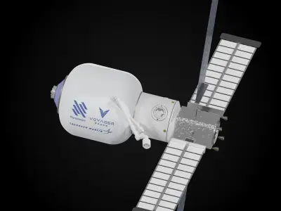 Nanoracks Starlab 2021 3D model