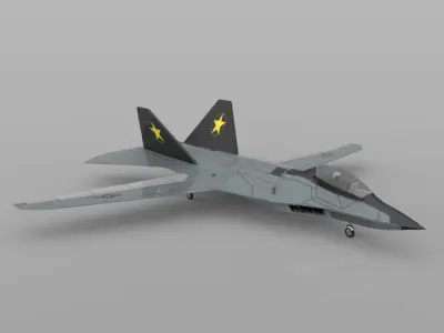 F-24A Tomcat 2 3D model