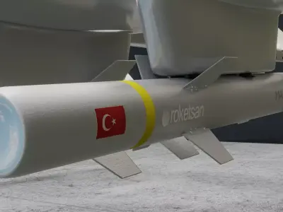 MAM L and MAM C    Micro Smart Munition  Bomb Low-poly 3D model