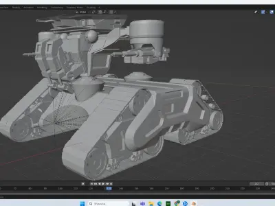 Terminator Goliath tank 3D model